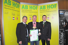 Messe Wieselburg - das Goldene Stamperl