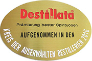 Auszeichnungen auf der Destillata Kreis der Auserwählten Destillerien 2016